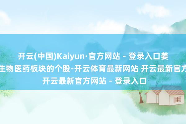 开云(中国)Kaiyun·官方网站 - 登录入口姜英也投资过一些生物医药板块的个股-开云体育最新网站 开云最新官方网站 - 登录入口